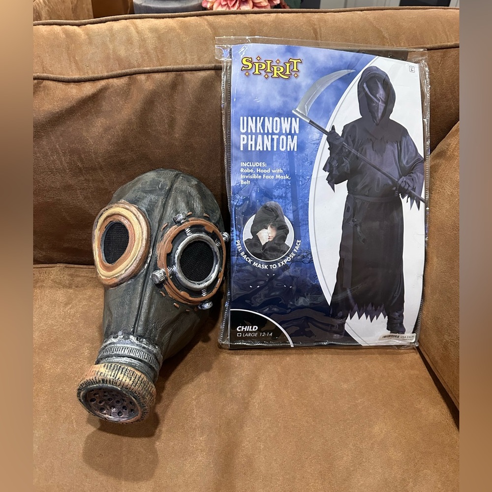 Youth Reaper Gas Mask Costume